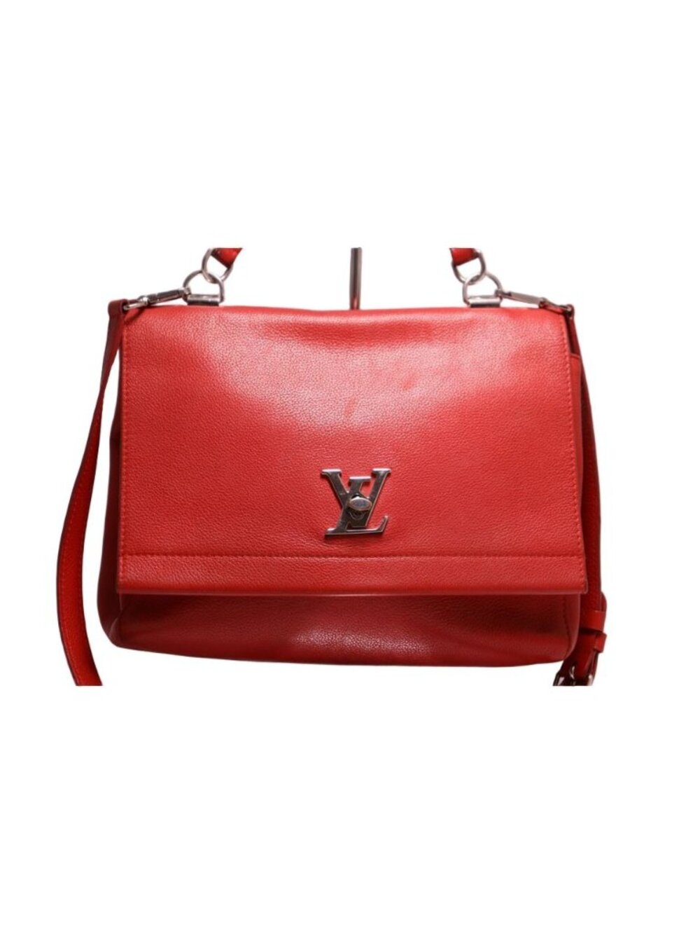 Louis Vuitton Leather Lockme II Shoulder Bag